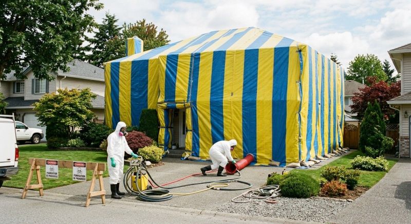 Termite Tenting in Gwinnett County, GA