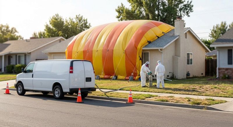 Residential Fumigation in Fredericksburg, VA